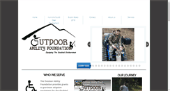 Desktop Screenshot of outdoorabilityfoundation.com